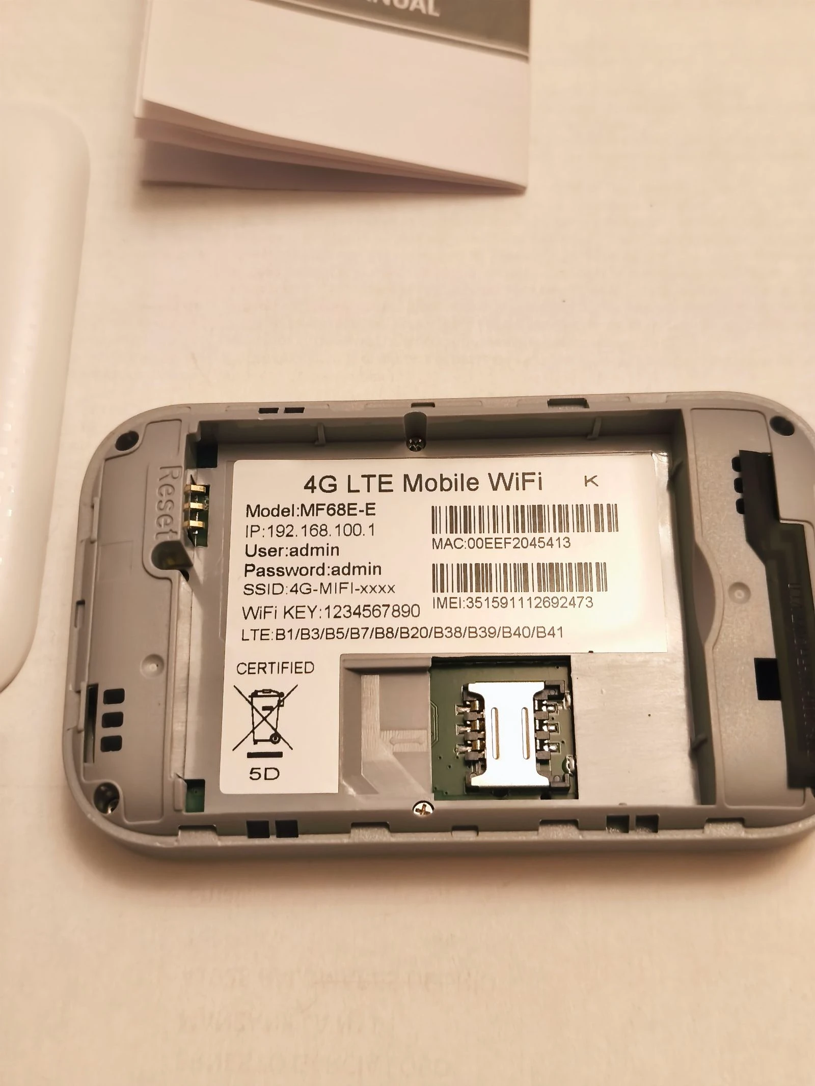 Mini roteador Wi-Fi 4/5G bateria de 2100 mAH – photo 5